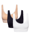 Soft Touch Bra - 3 Pack Push-Up Bras